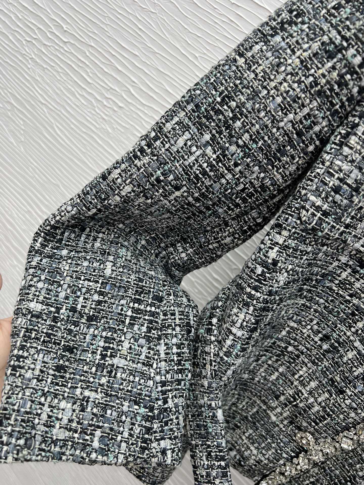 Handmade Beaded Wool Blend Belted Coat - Elegant Winter Style 7 i1757668263 3253 4