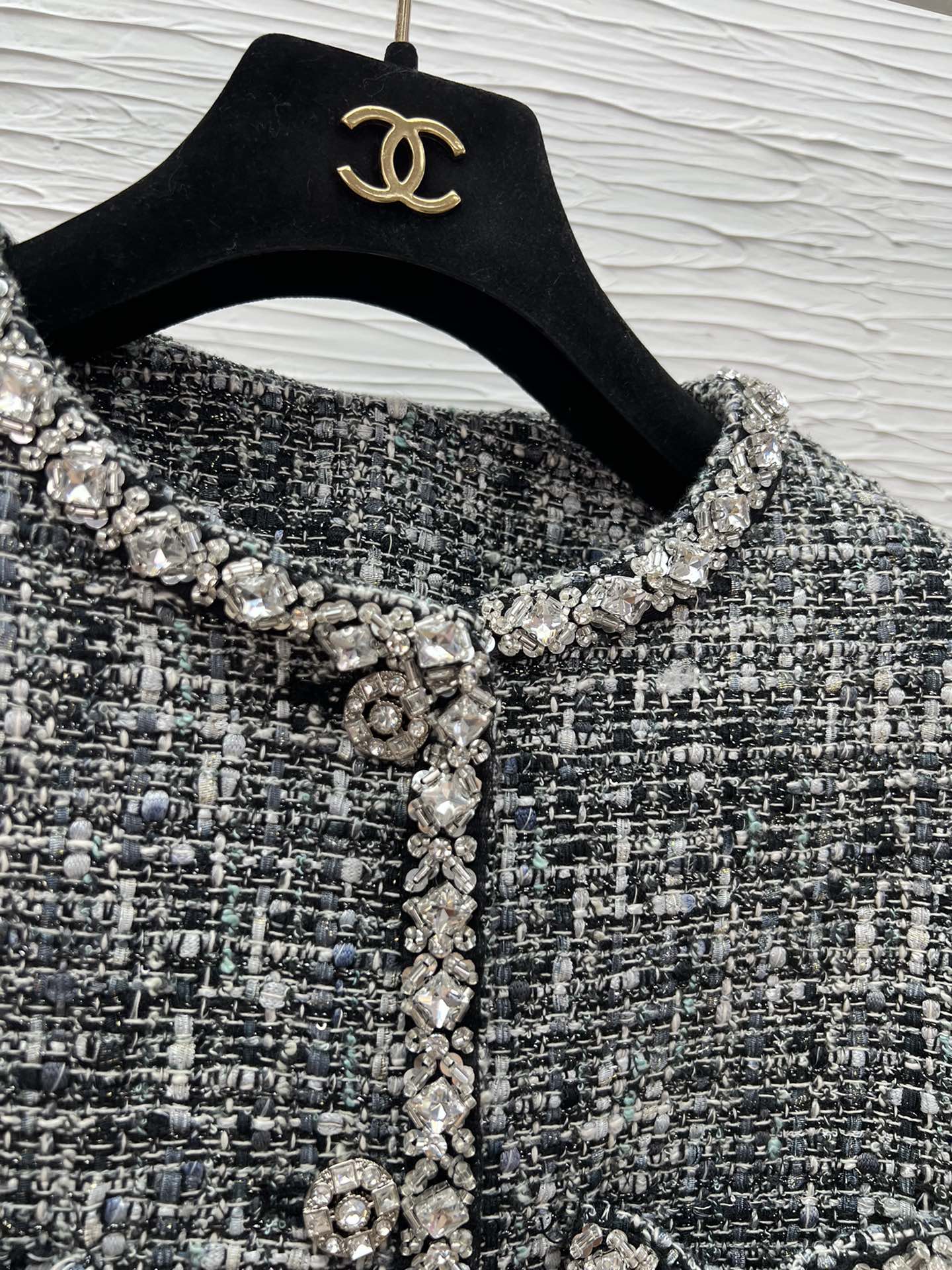Handmade Beaded Wool Blend Belted Coat - Elegant Winter Style 6 i1757668263 8327 7