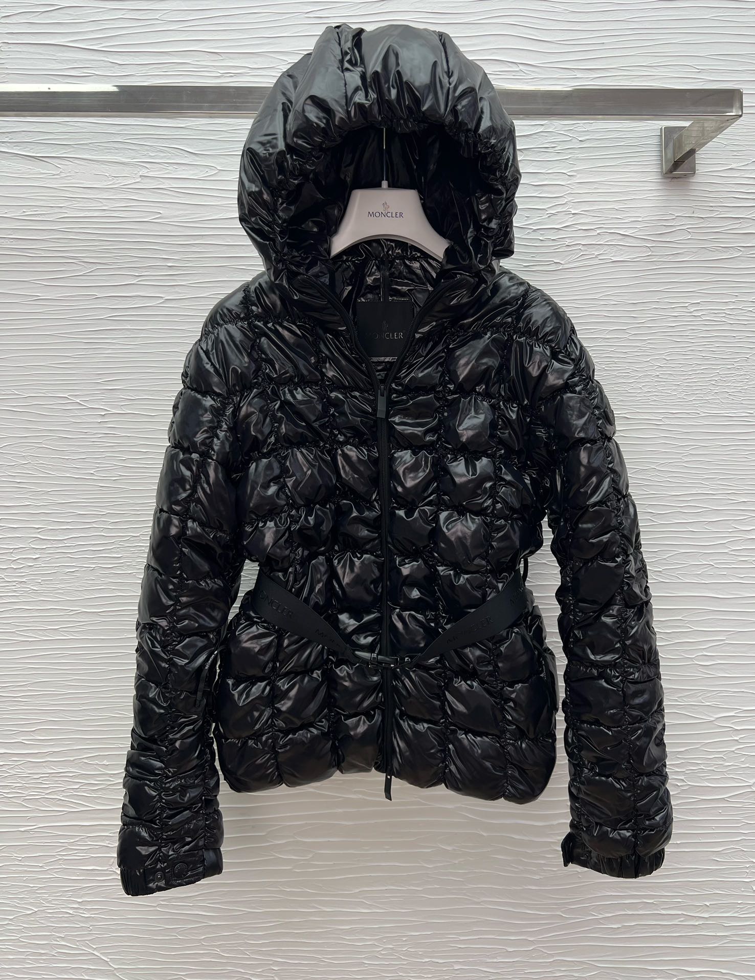 MO 25 Winter Down Jacket: Rose Pink, Lightweight, Warm, with Belt 5 i1757670724 3472 0