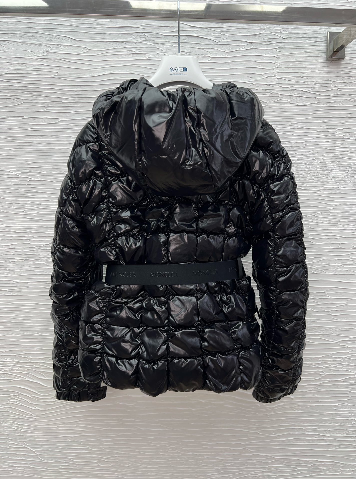 MO 25 Winter Down Jacket: Rose Pink, Lightweight, Warm, with Belt 6 i1757670725 2336 1