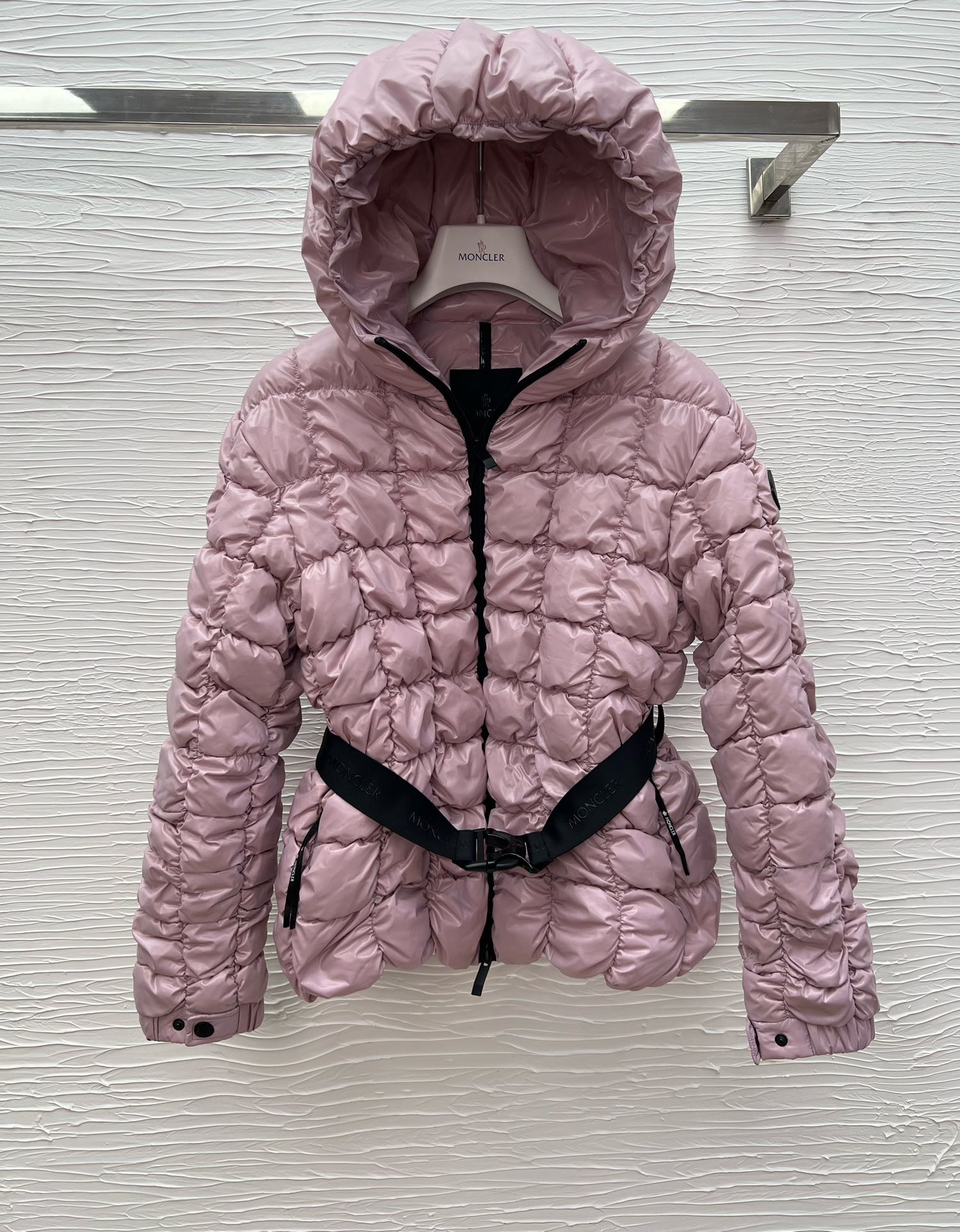 MO 25 Winter Down Jacket: Rose Pink, Lightweight, Warm, with Belt 7 i1757670725 5823 3