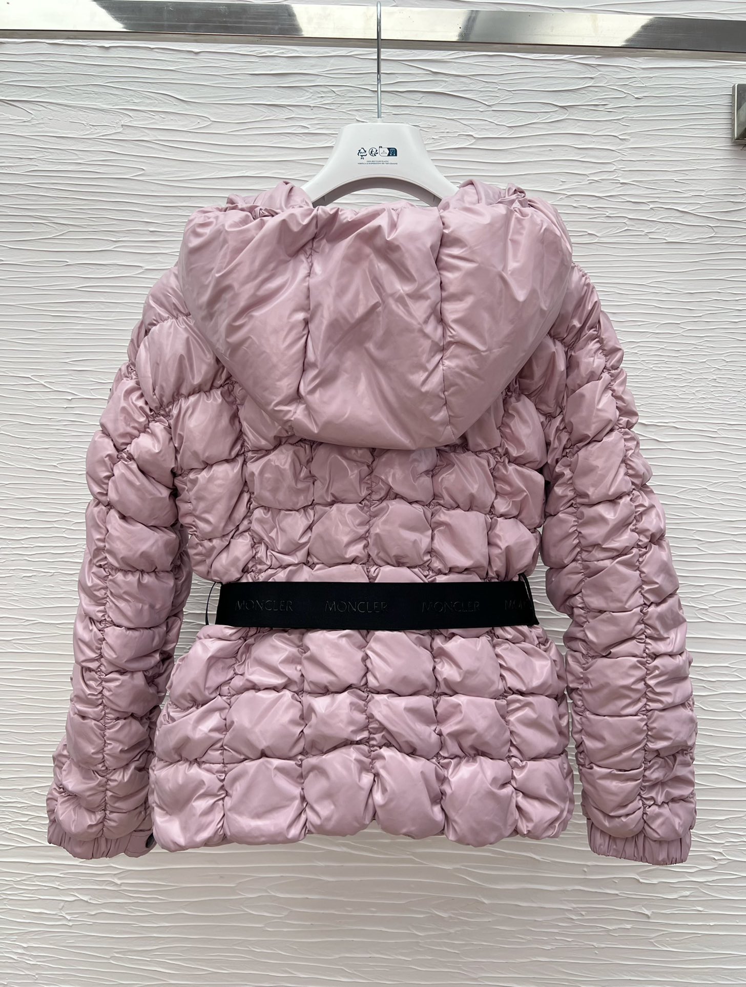 MO 25 Winter Down Jacket: Rose Pink, Lightweight, Warm, with Belt 8 i1757670725 7598 4