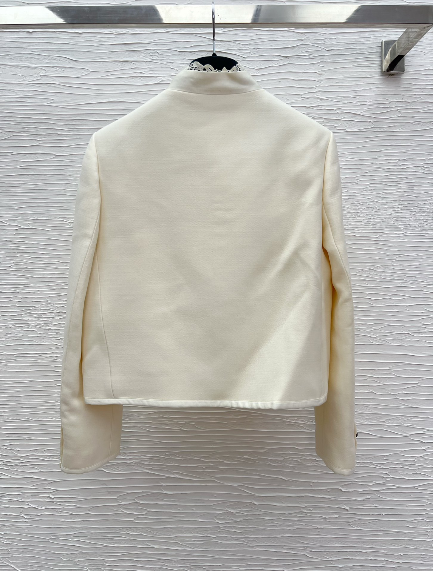 Dior Early Autumn Silk Wool Blend Lace Jacket - Elegant & Refined 6 i1758006693 332 5
