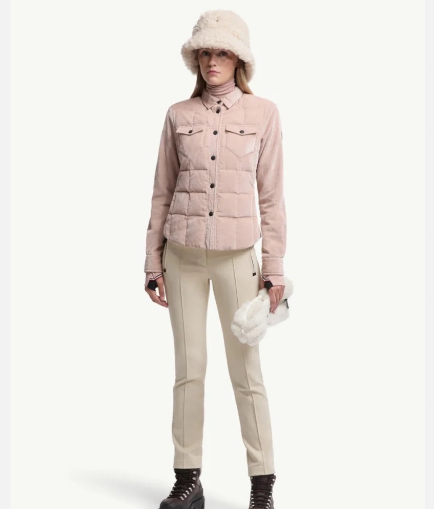 Corduroy Down Jacket Women's Winter Coat Quilted Goose Down Padded Outwear 2 i1759905851 3728 1