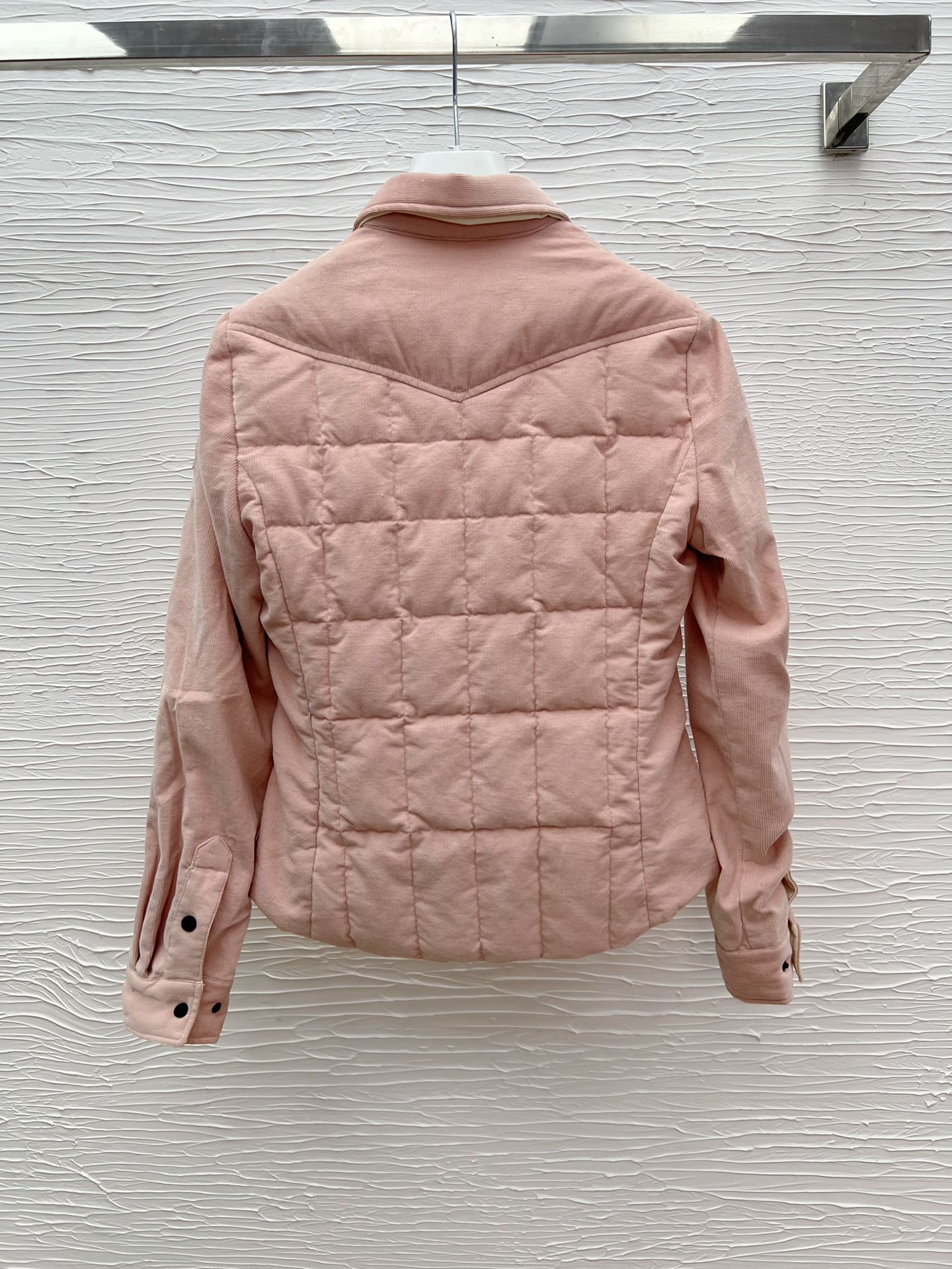 Corduroy Down Jacket Women's Winter Coat Quilted Goose Down Padded Outwear 4 i1759905851 4435 6