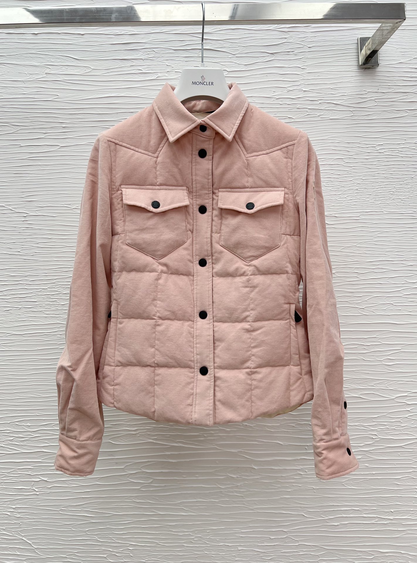 Corduroy Down Jacket Women's Winter Coat Quilted Goose Down Padded Outwear 3 i1759905851 5910 2