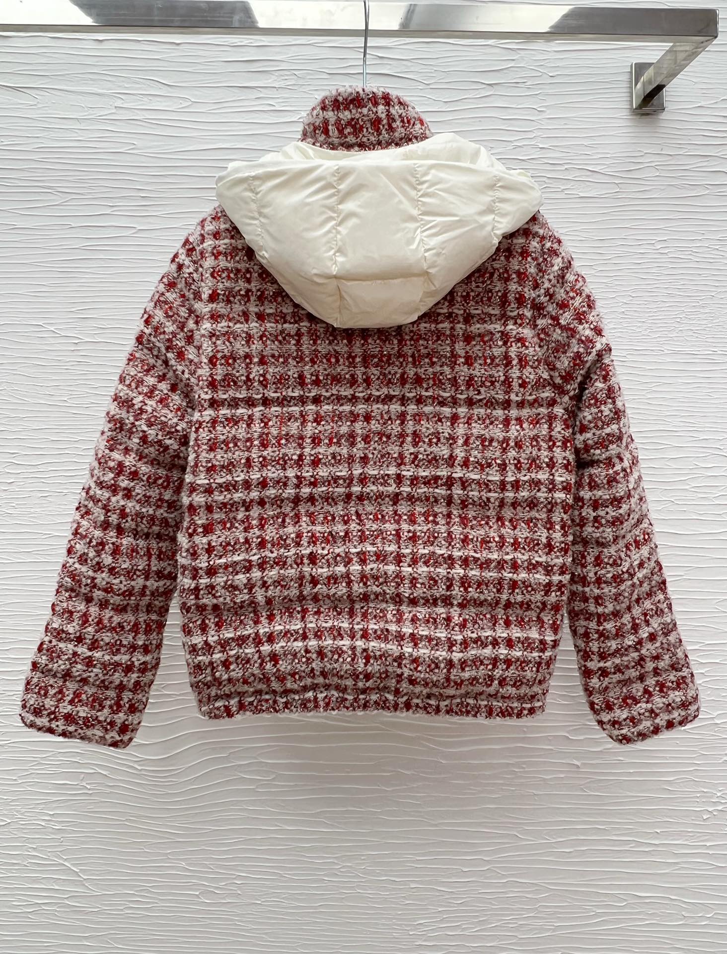 MO25 Tweed Down Jacket - Warm, Stylish, and Durable for Autumn/Winter 10 i1760780791 4397 1