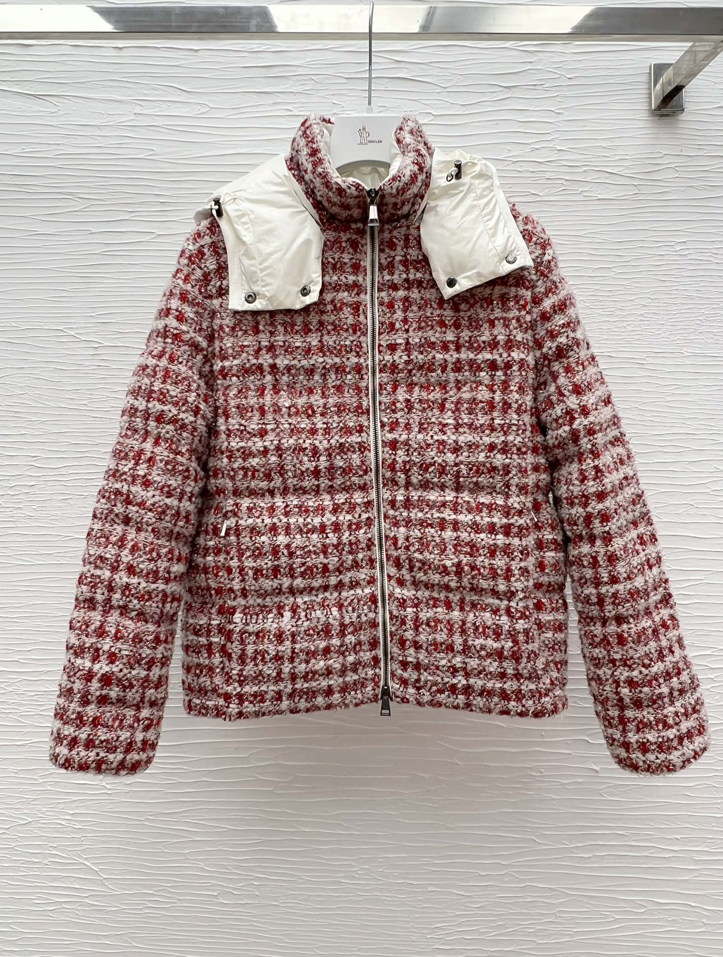 MO25 Tweed Down Jacket - Warm, Stylish, and Durable for Autumn/Winter 9 i1760780791 7391 5