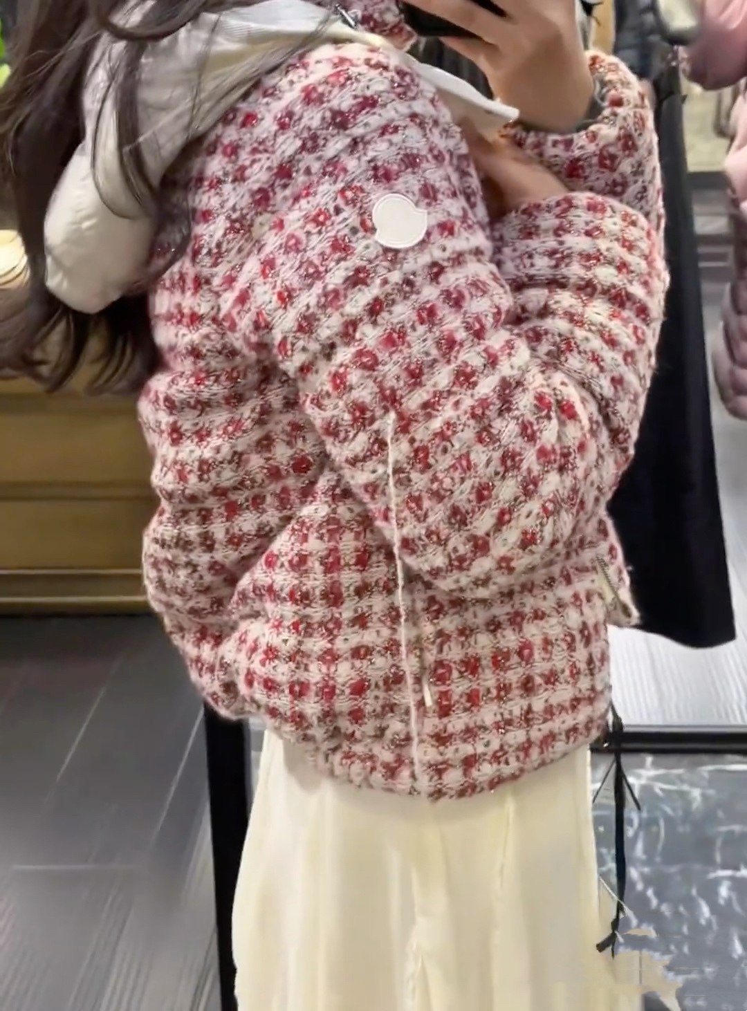 MO25 Tweed Down Jacket - Warm, Stylish, and Durable for Autumn/Winter 6 i1760780791 8345 2