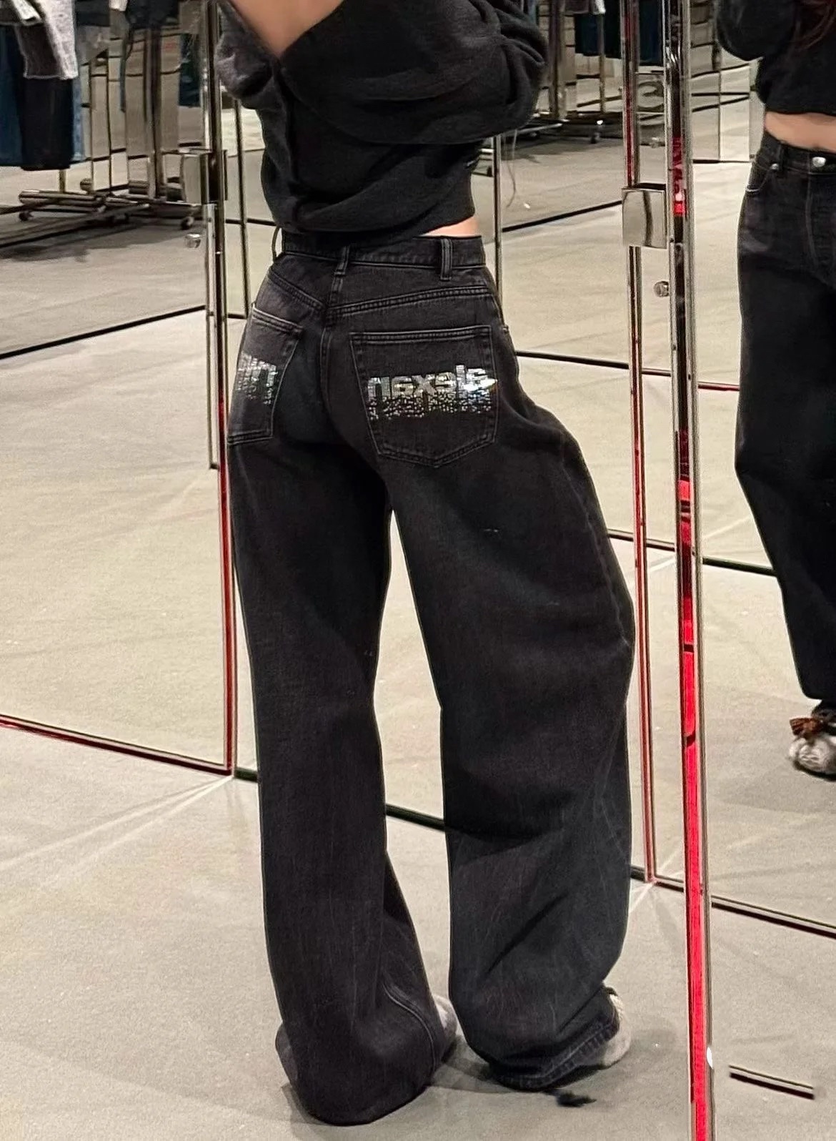 Alexander Wang Rhinestone Wide Leg Jeans Y2K Style 7 i1760781698 3221 4