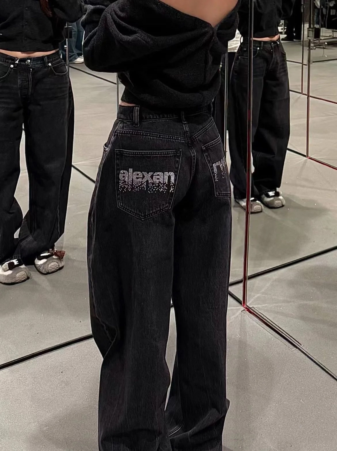 Alexander Wang Rhinestone Wide Leg Jeans Y2K Style 6 i1760781698 7830 7