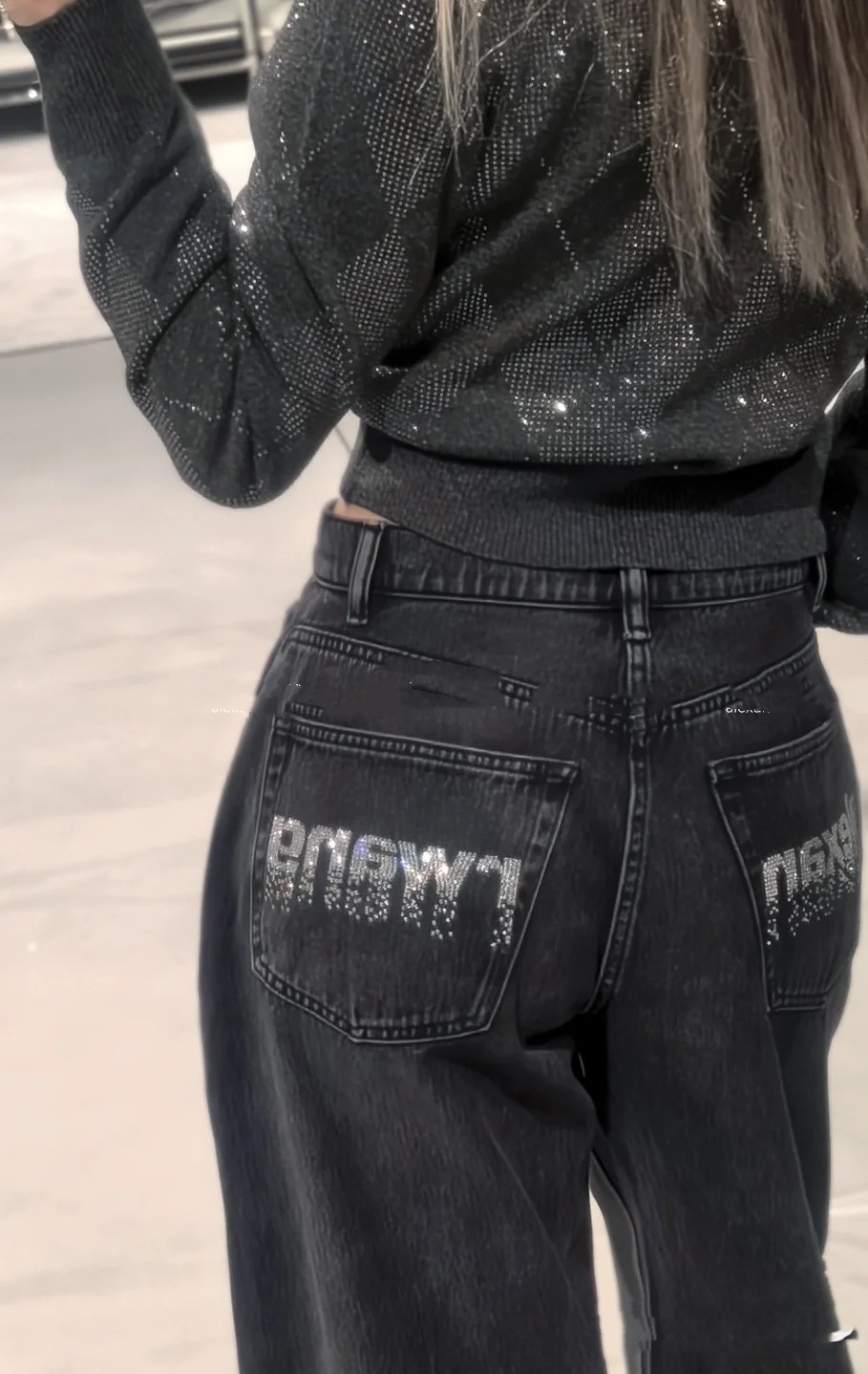 Alexander Wang Rhinestone Wide Leg Jeans Y2K Style 9 i1760781698 9076 2