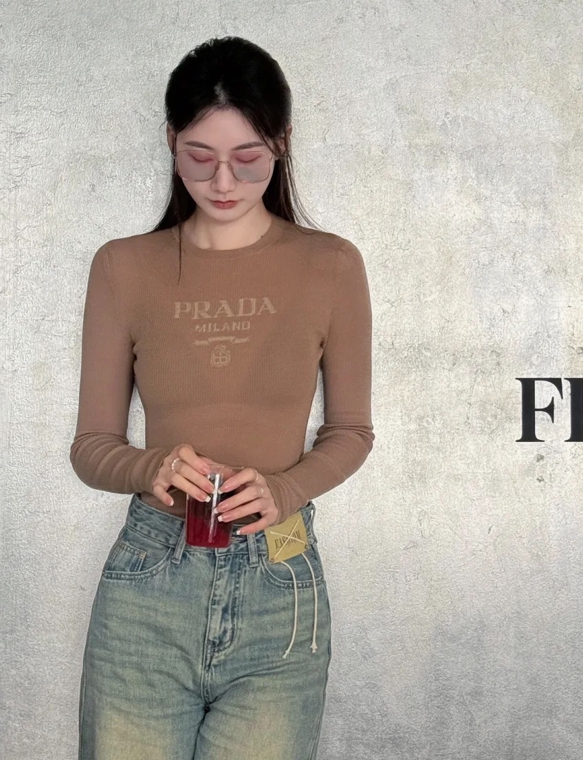 PD Women's Crew Neck Wool Sweater - Elegant & Slim Fit, Available in S-L 3 i1764580389 3998 0