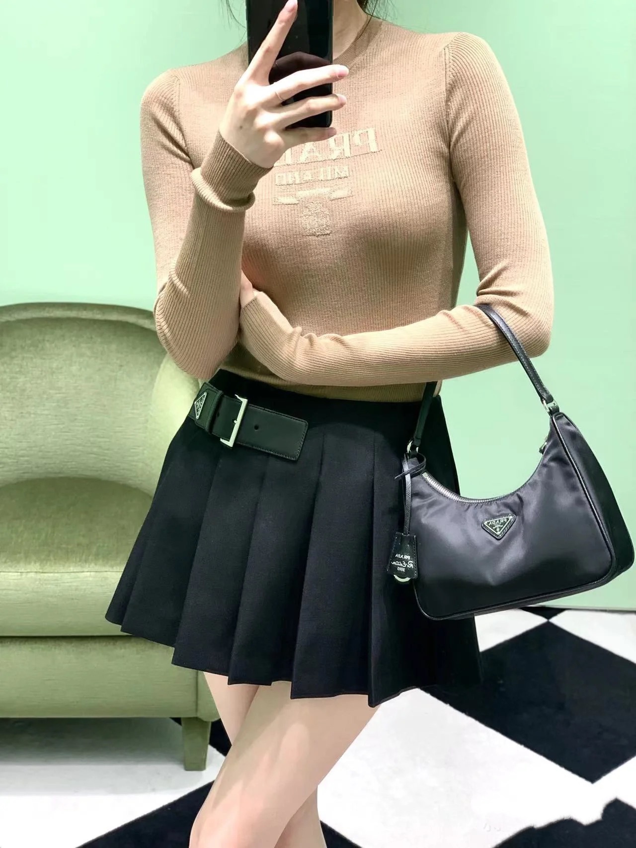 PD Women's Crew Neck Wool Sweater - Elegant & Slim Fit, Available in S-L 5 i1764580389 632 5