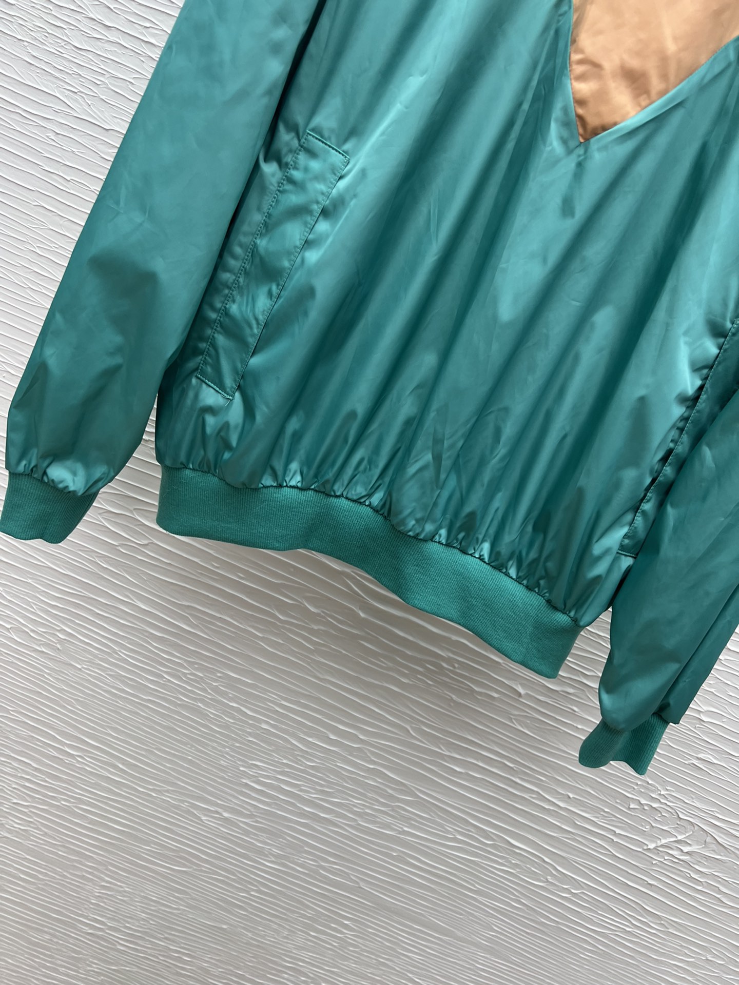 YSL 新款拉链拼色套头上衣，一色三码 现货发 SML