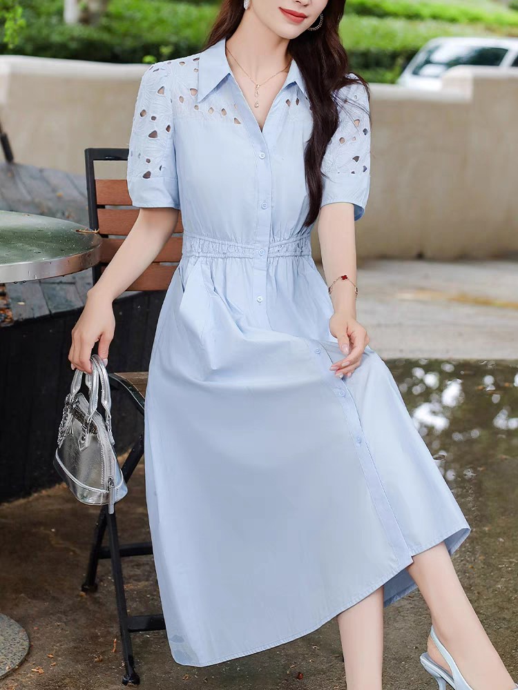 p529 Support for exchange, high-quality women’s dress, and packing Sandro. “Summer New” - 图片 6