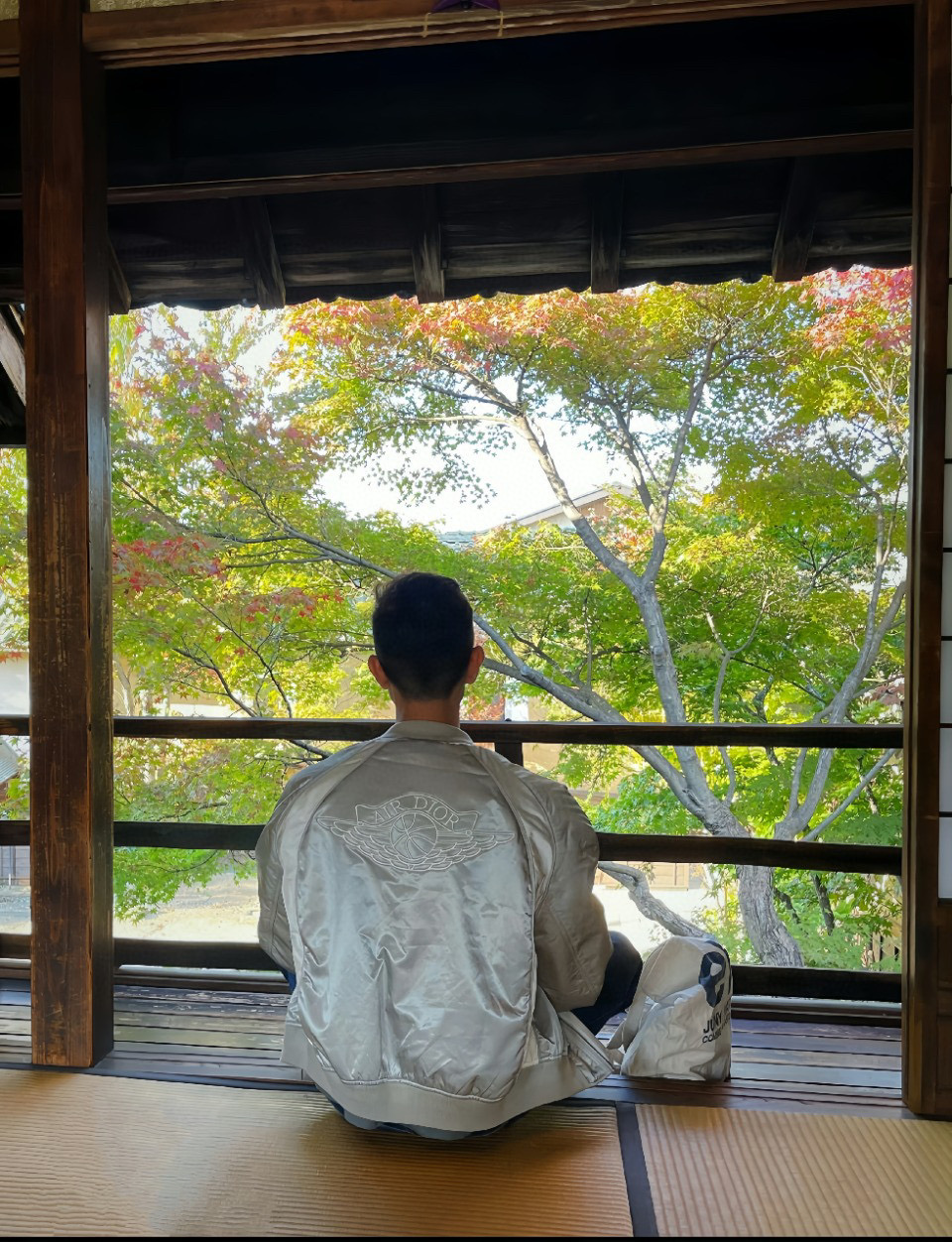 Dior Classic Thin Cotton Embroidered Jacket Unisex Couple Loose Fit