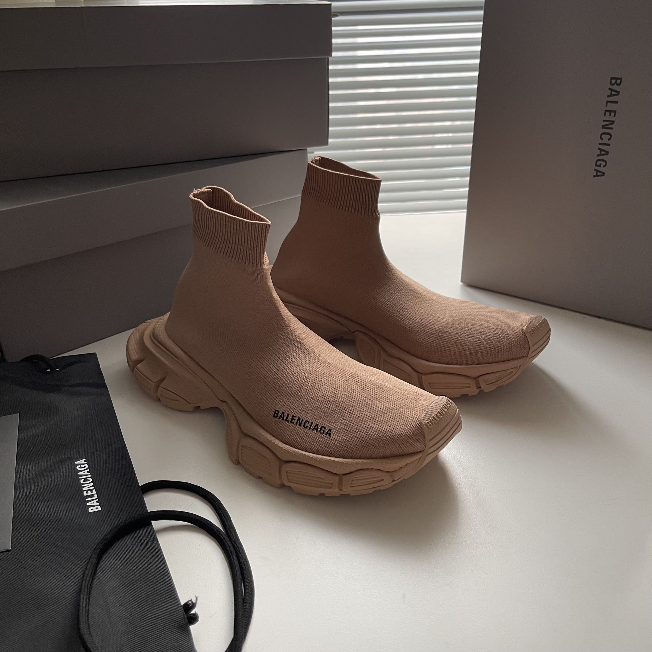 Balenciaga Haute Couture Classic Luxury Leather Shoe Loafer Shoes