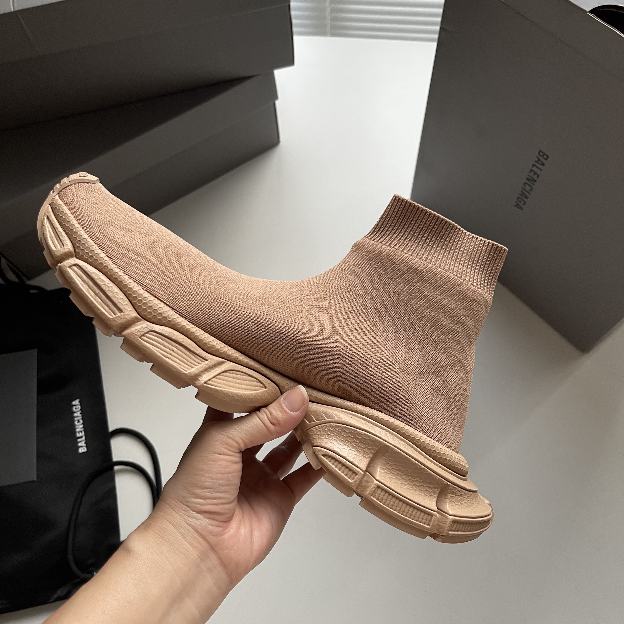 Balenciaga Haute Couture Classic Luxury Leather Shoe Loafer Shoes 7