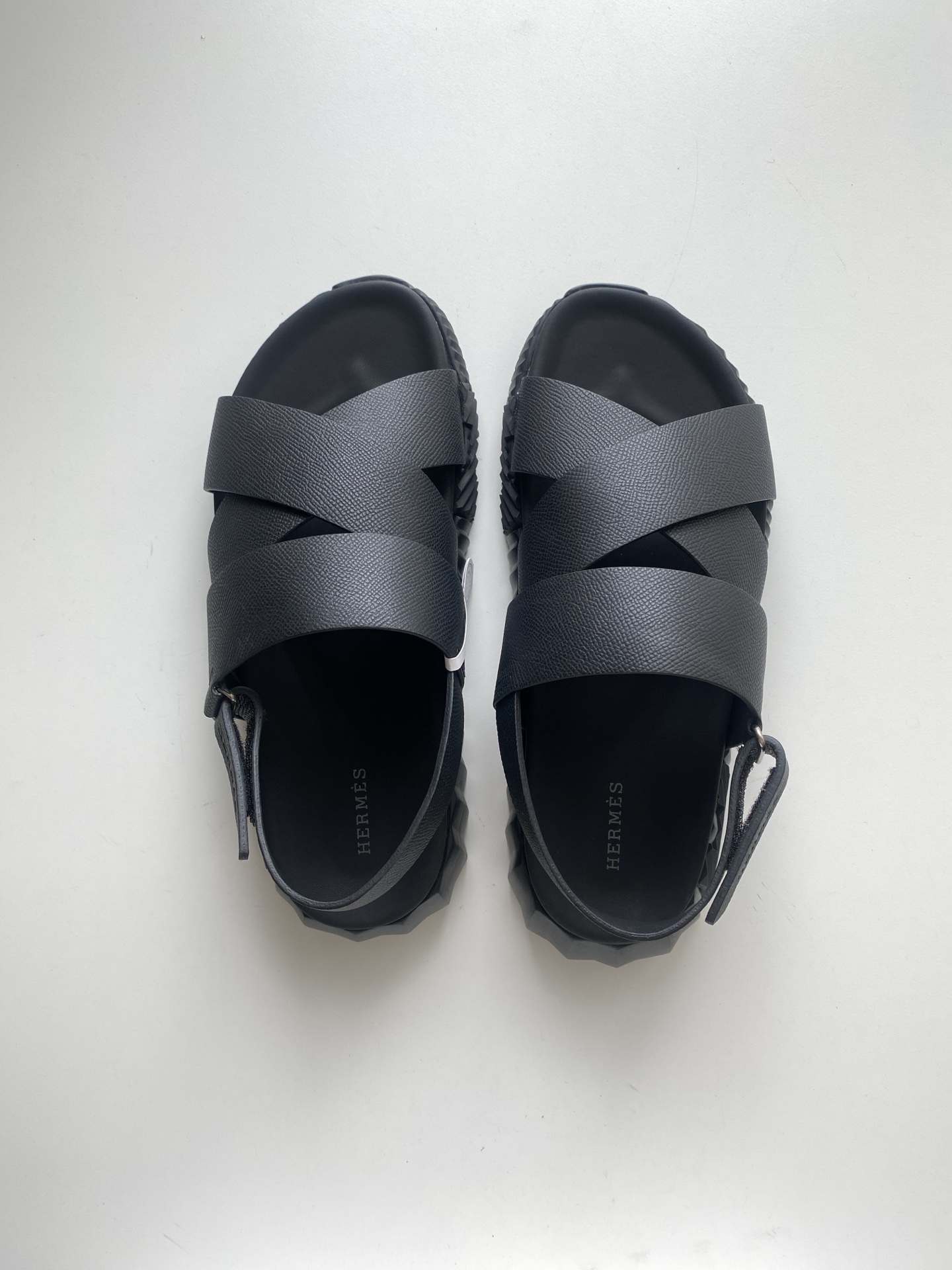 Hermès Nappa Leren Heren Sandalen - Stijlvol & Comfortabel - Maat 38-44