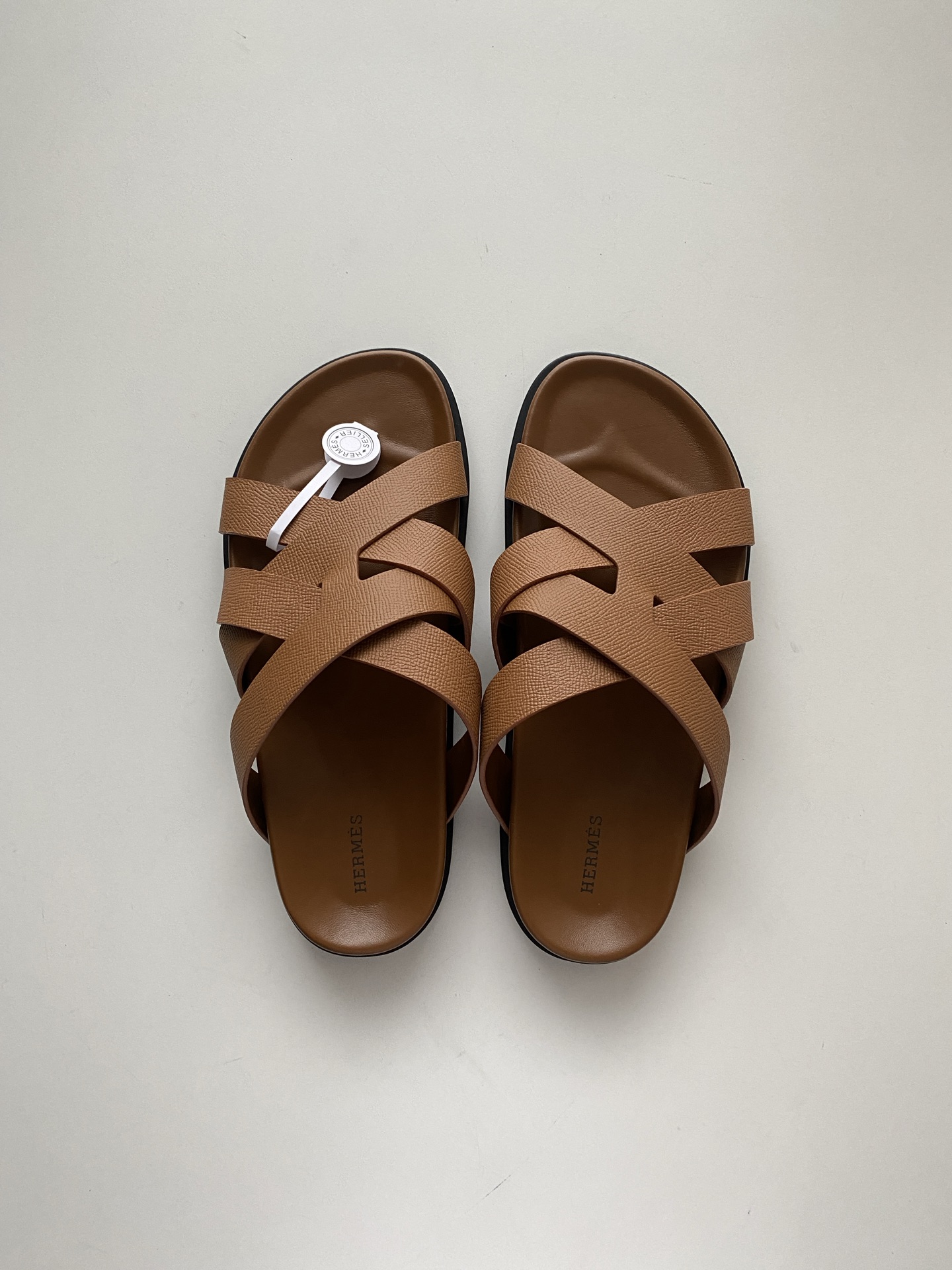 Hermès Men's Nappa Leather Functional Sandals - Iconic 'H' Design 2 i1747055652604 1017 0 0