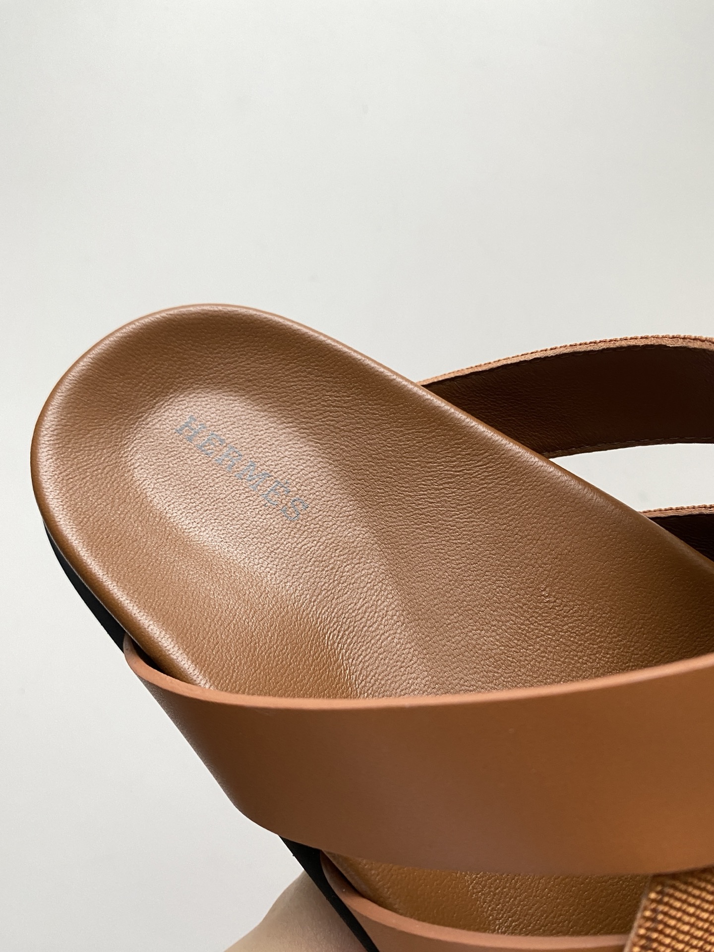 Hermes Men's Nappa Leather Functional Sandals with Iconic "H" Design 9 i1747056001554 9689 0 8