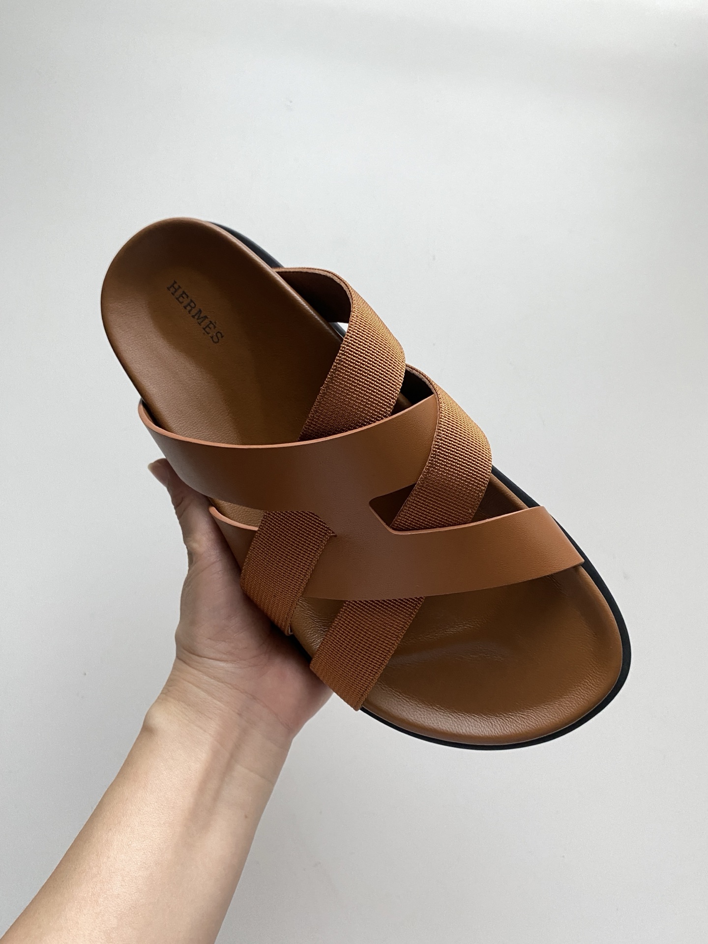 Hermes Men's Nappa Leather Functional Sandals with Iconic "H" Design 6 i1747056625912 8841 0 7