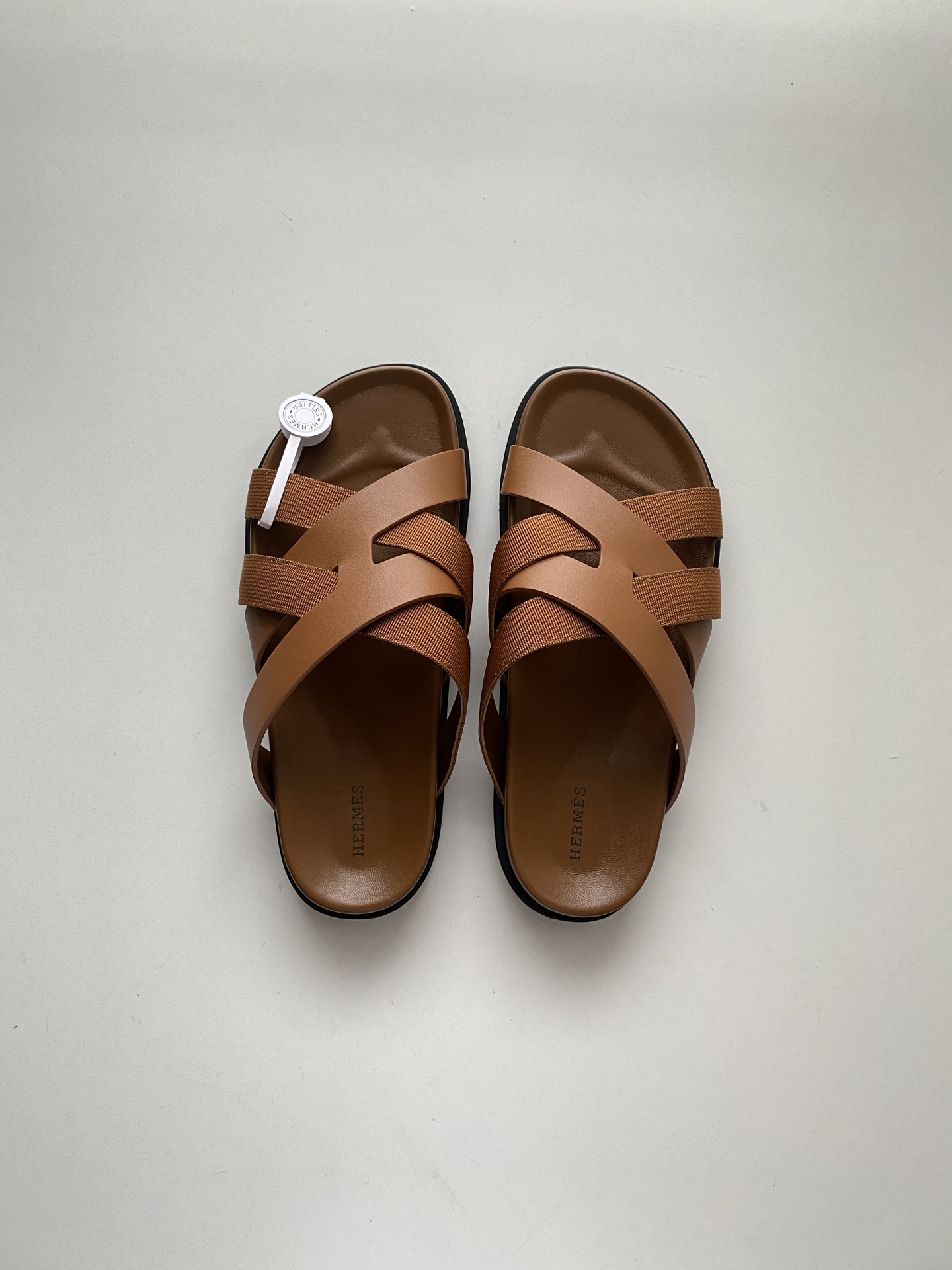 Hermes Men's Nappa Leather Functional Sandals with Iconic "H" Design 2 i1747056625923 6834 0 0