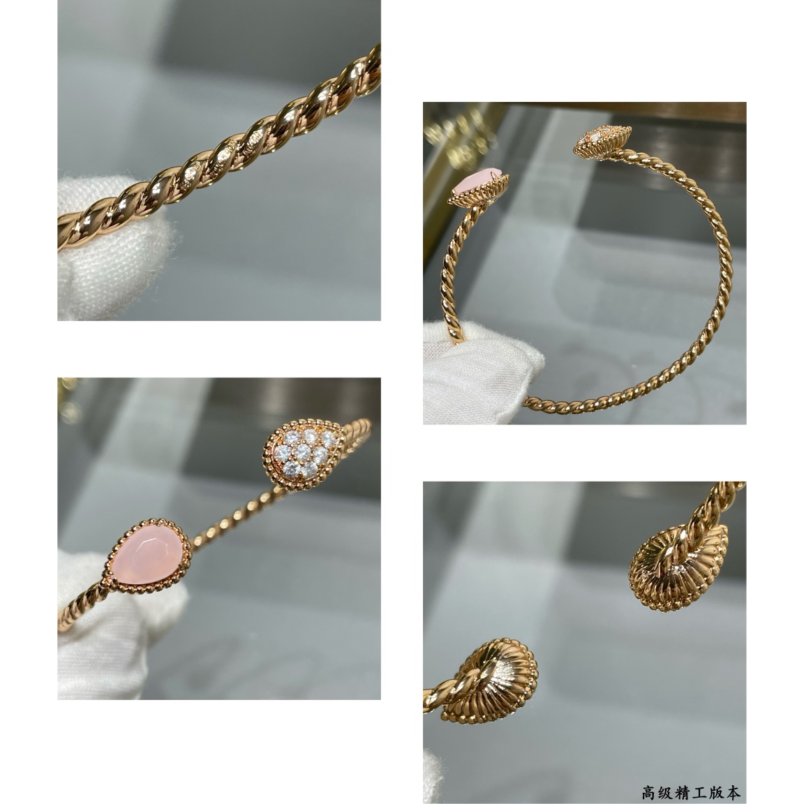 Artistic Water Drop-Inspired Diamond Watch: Delicate Beauty on Wrist and Skin - 图片 9