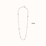 Hermes Jewelry Necklaces & Pendants Waist Chain Platinum White Unisex