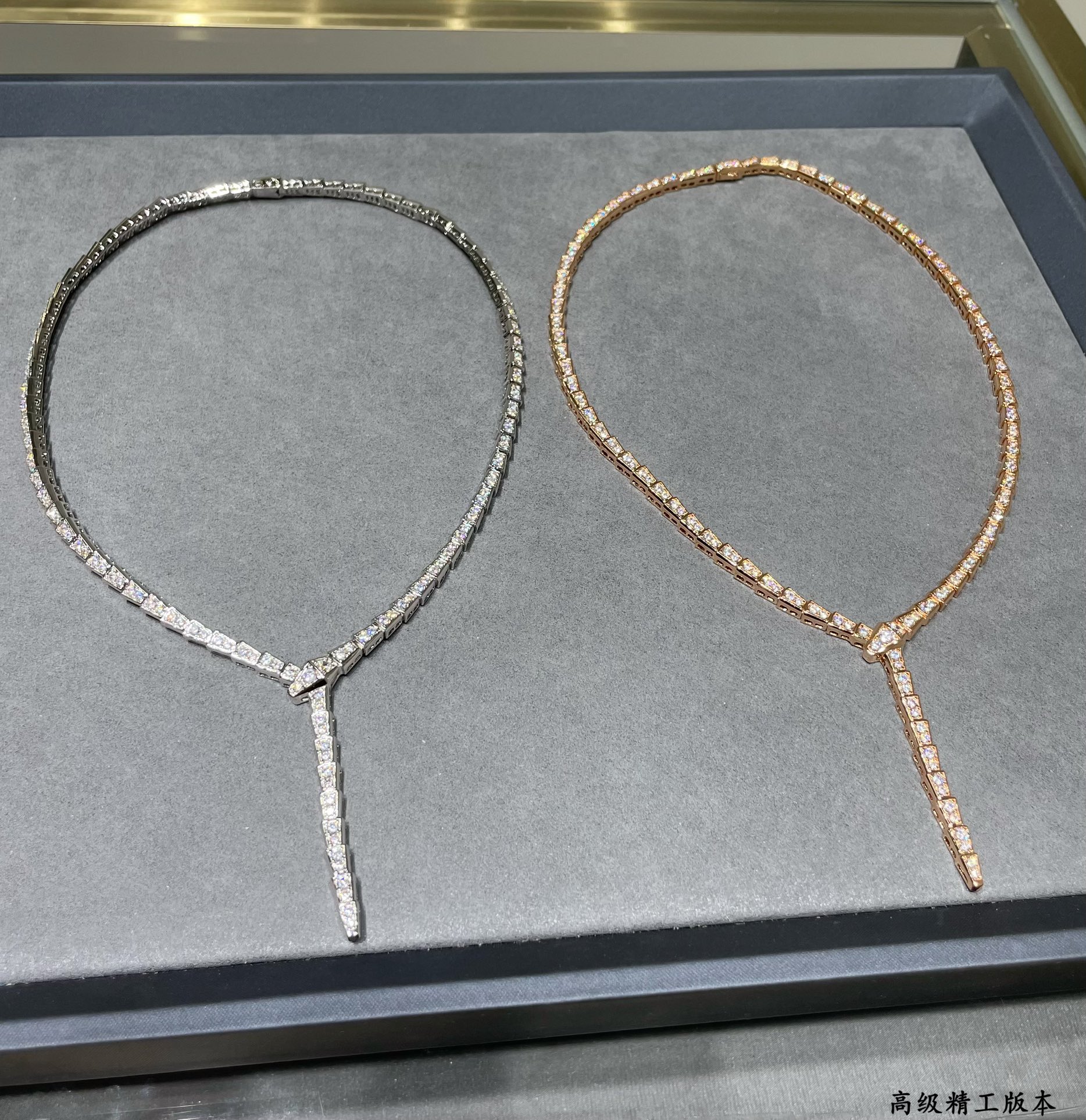 불가리 스네이크 목걸이 64881 이미지 4