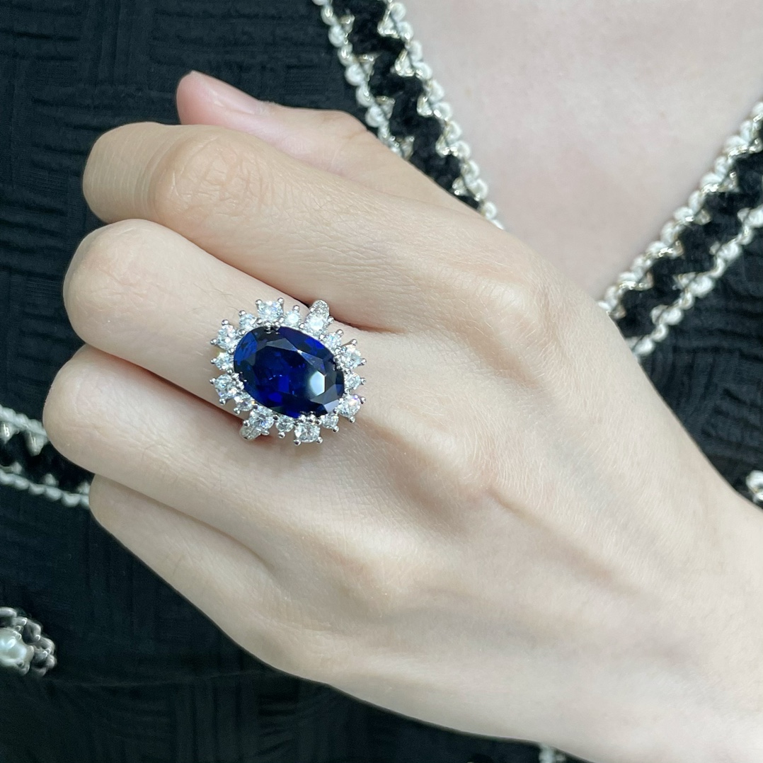 The highest quality fake
 Jewelry Ring- Blue