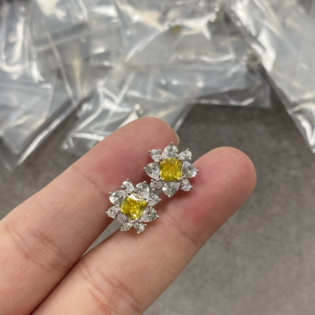 Jewelry Earring Yellow
