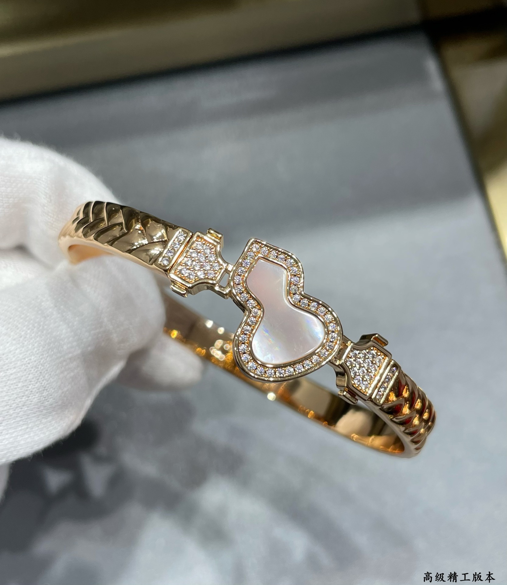 ♪ 1040 V gold, qeelin, qeelin, knitted white beetle ♪ ♪ A very elegant wulu tectonic line - 图片 4