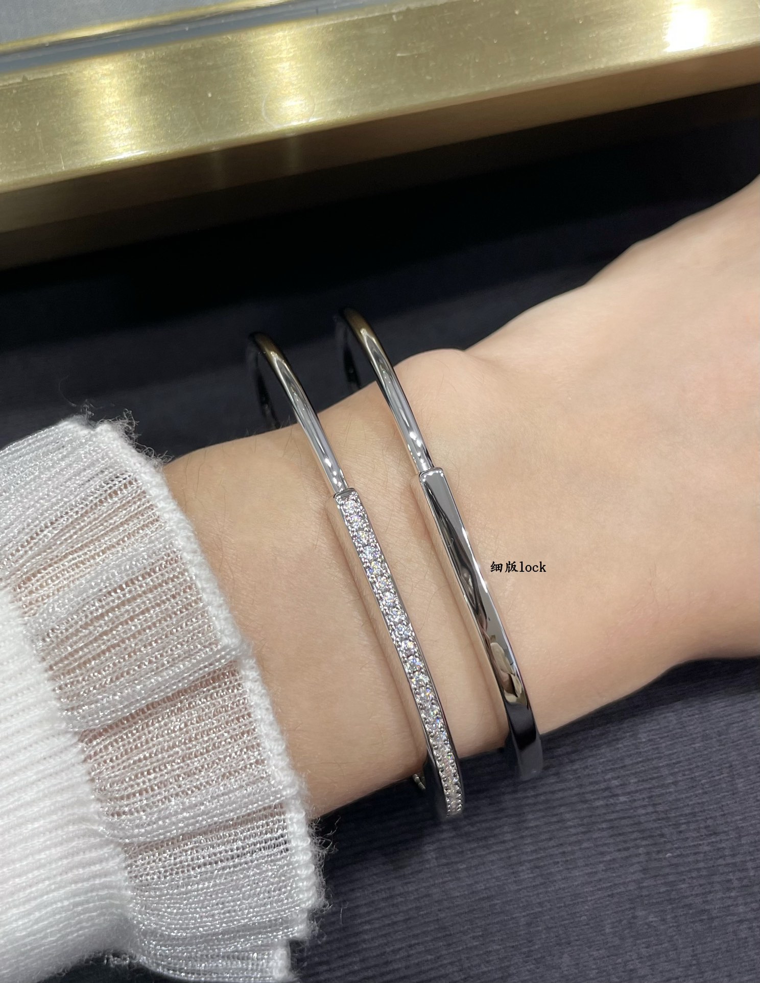 티파니 하프 다이아몬드 록 팔찌 70838 이미지 2