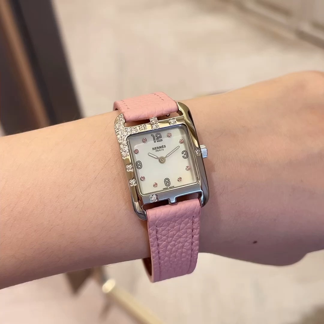 Hermes Watch Pink