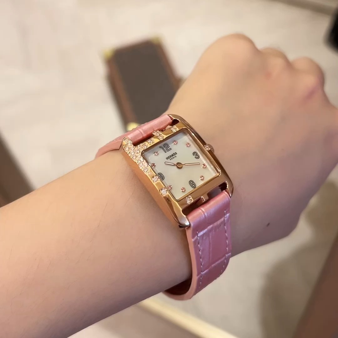 Hermes Watch Pink