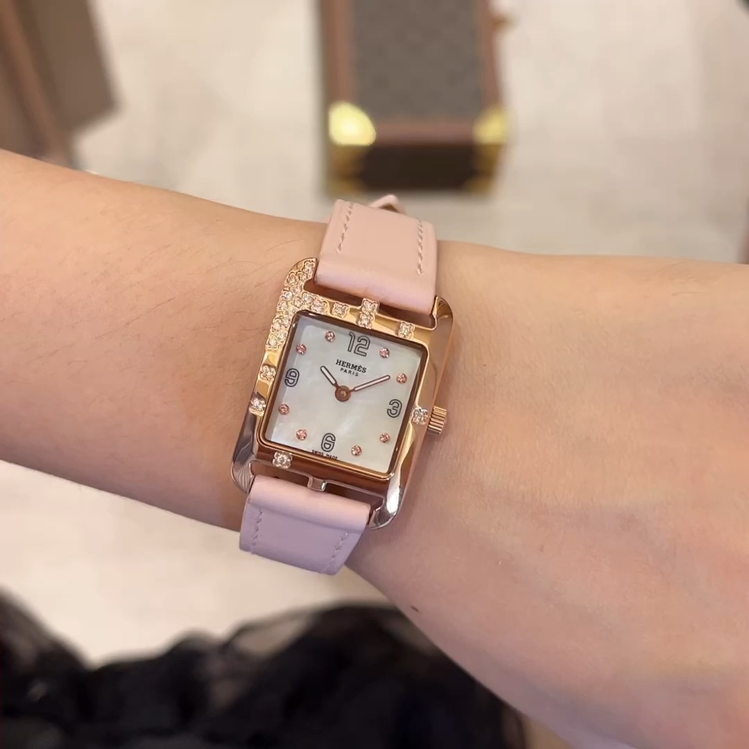 Hermes Watch Pink