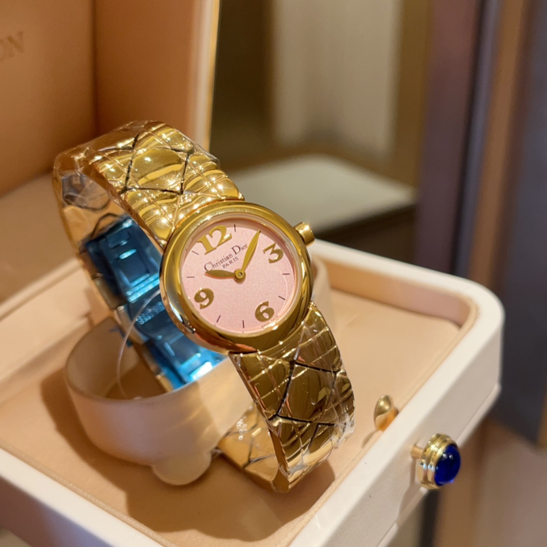Vintage Dior Watch: Timeless Beauty in Steel and Gold - 图片 2