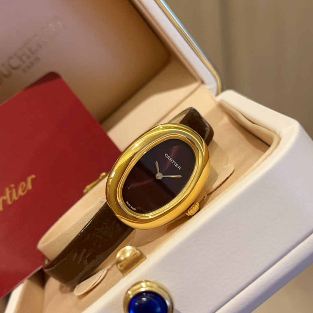 Cartier Baignoire Wristwatch: Classic Tub Series with Cathedral Shape Aesthetic, 704 Gold - 图片 8