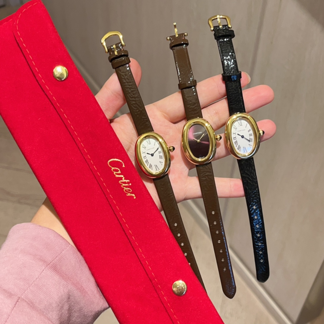 Cartier Baignoire Wristwatch: Classic Tub Series with Cathedral Shape Aesthetic, 704 Gold - 图片 1