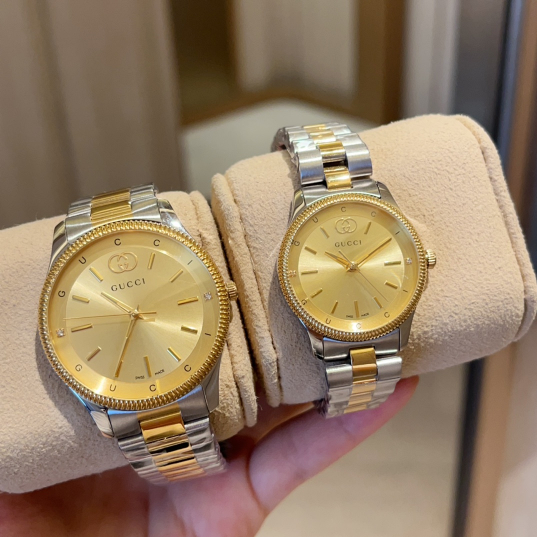 “New Shell Gold G-TIMELESS Gems Series: 38mm, 29mm, Sapphire-Proof Steel Surface” - 图片 3