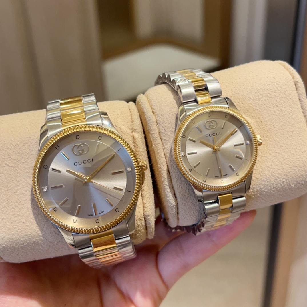 “New Shell Gold G-TIMELESS Gems Series: 38mm, 29mm, Sapphire-Proof Steel Surface” - 图片 4