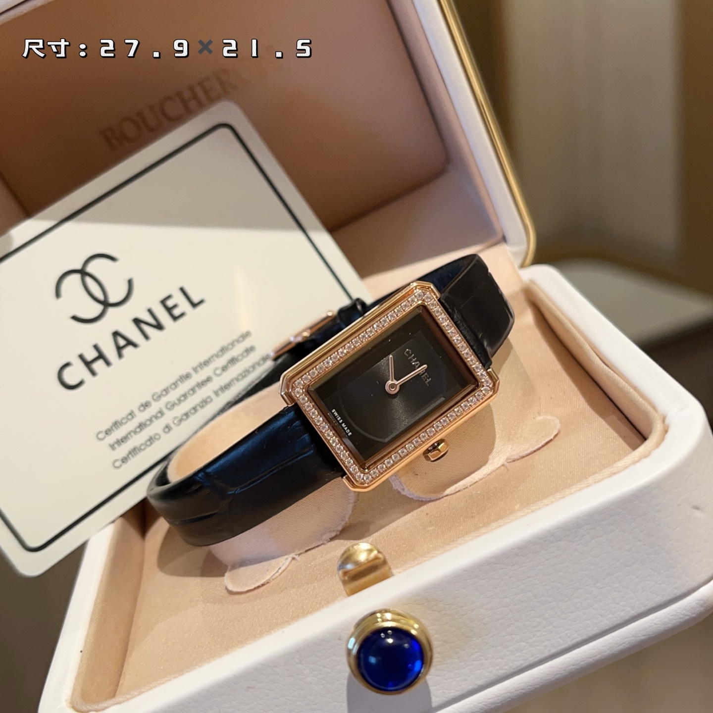 샤넬 보이프렌드 H4883 스몰 악어가죽 스트랩 여성 시계 레플리카 44774 Chanel 이미지 2