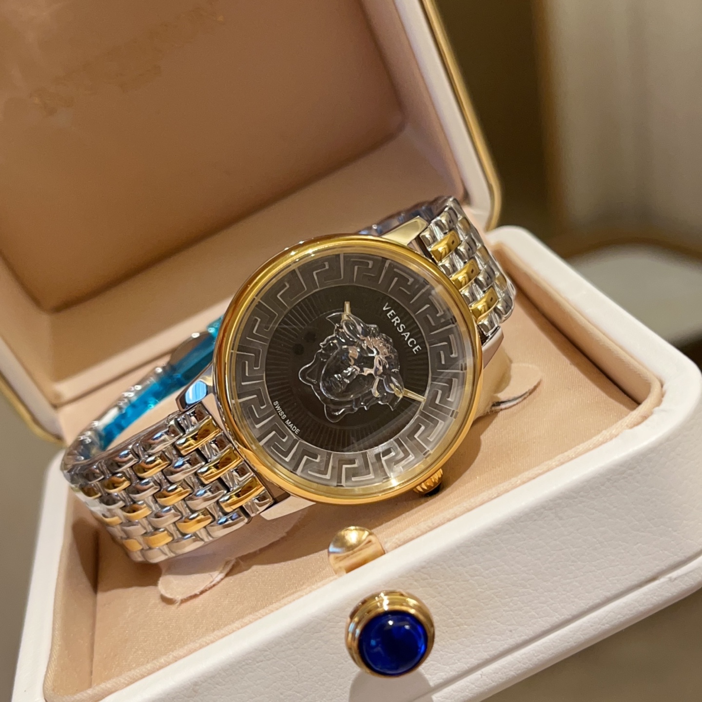 Versace Medusa Alchemy 38mm Women's Watch - Stainless Steel & Gold 3 i1748323276986 3591 0 1
