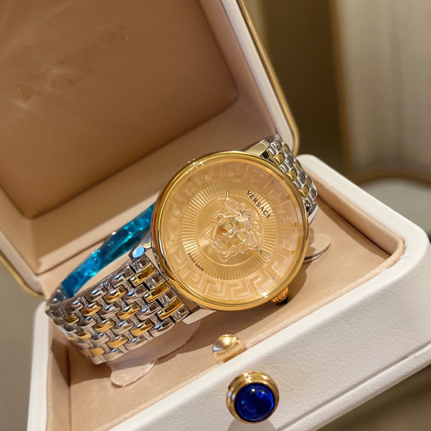 Versace Medusa Alchemy 38mm Women's Watch - Stainless Steel & Gold 6 i1748323277020 1719 0 4