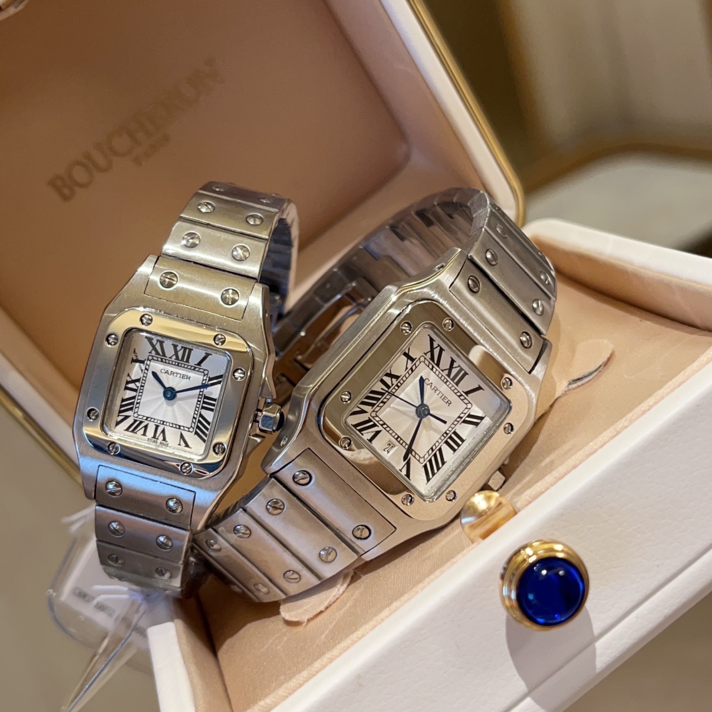 ساعة Cartier Panthère de Cartier للسيدات، حركة كوارتز، فولاذ مقاوم للصدأ