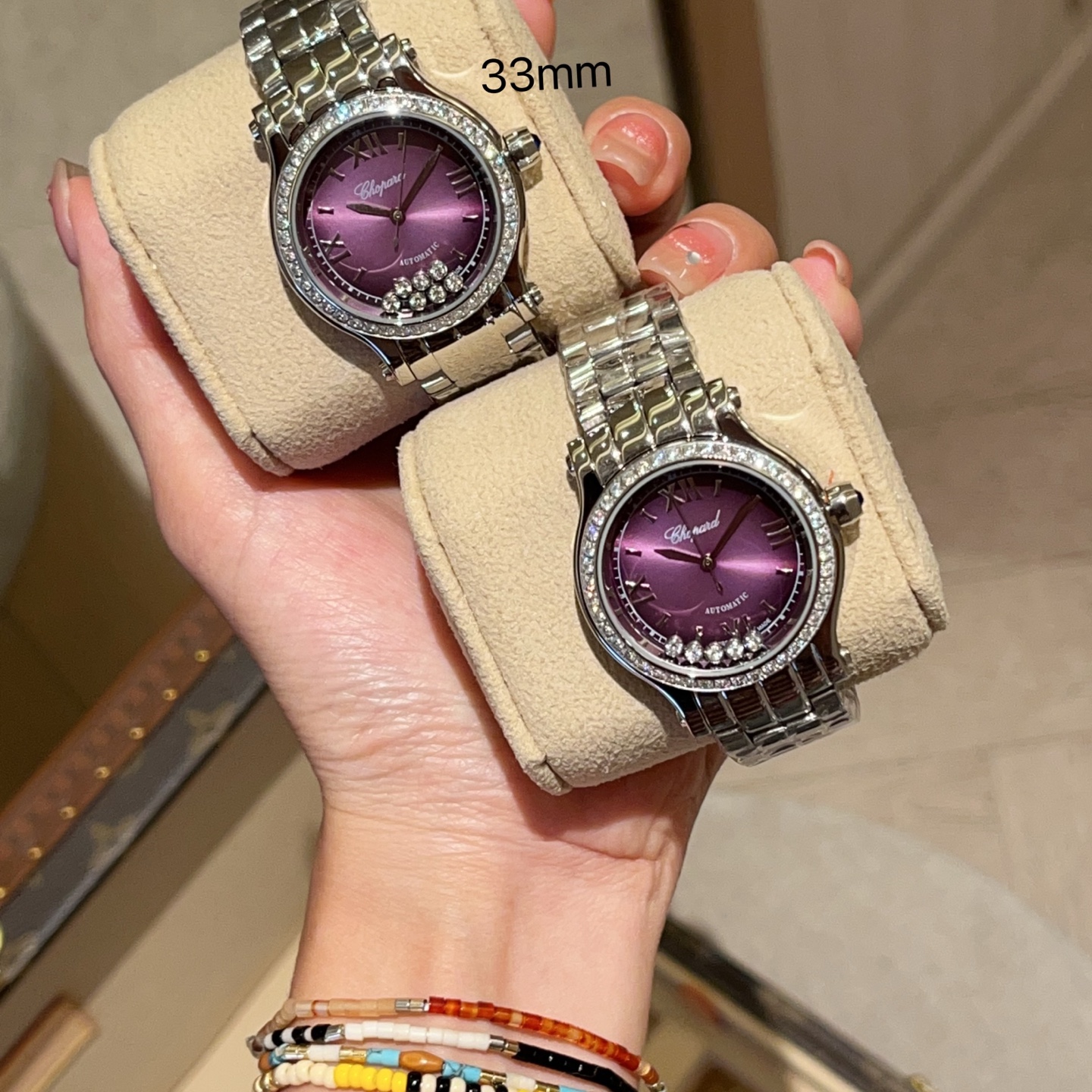 Chopard Happy Diamonds Women's Watch - Stainless Steel & Diamond Accents 7 i1754378103151 1343 0 5