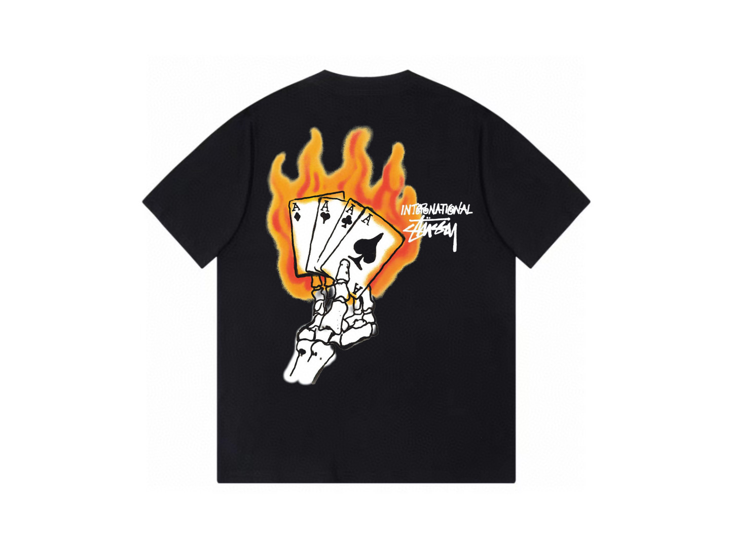 款号HN7115（高品质版本，区别通货）
斯图西Stussy 扑克染色...