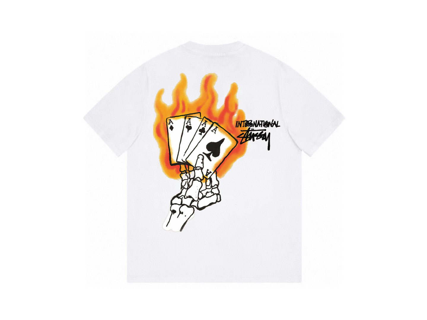 款号HN7115（高品质版本，区别通货）
斯图西Stussy 扑克染色...